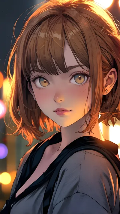 Golden city dust anime ai