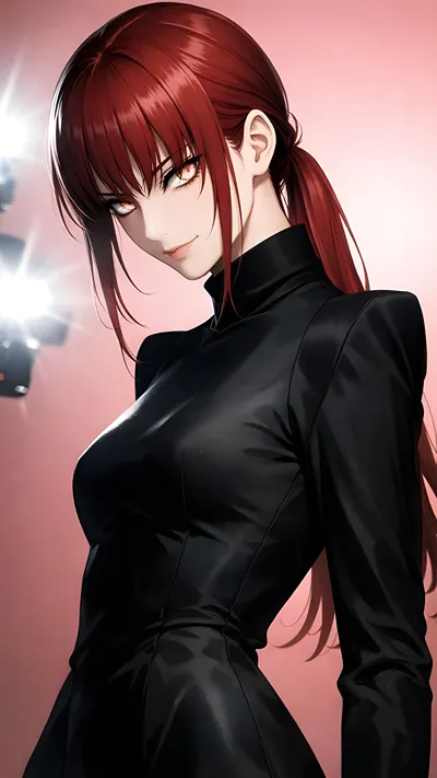 Anime character model makima ai