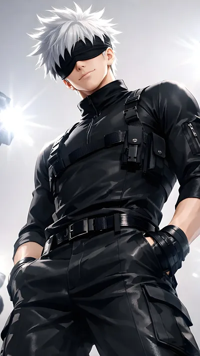 Anime character model Gojo