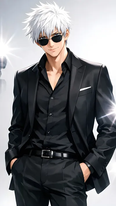 Anime character model Gojo ai