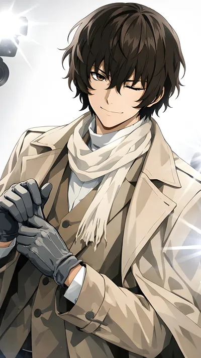 anime character as dazai ai