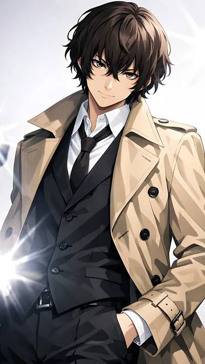 Anime character as model dazai ai