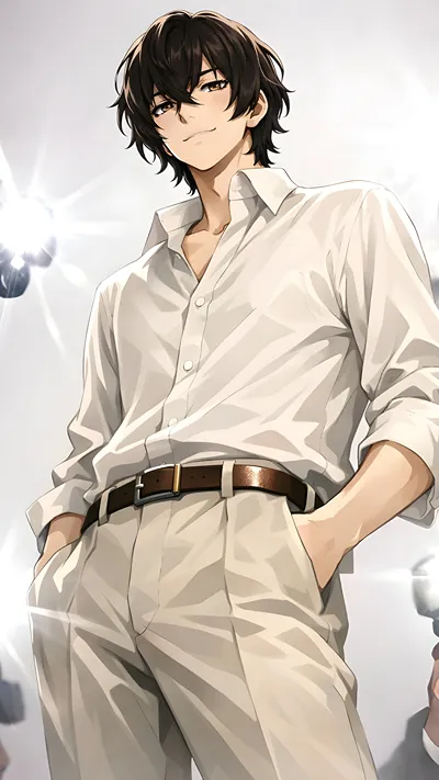 Anime character as model dazai ai