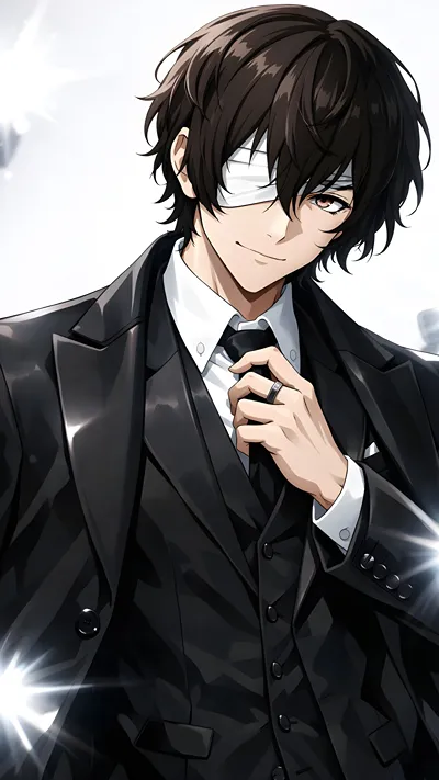 Anime character as model dazai ai