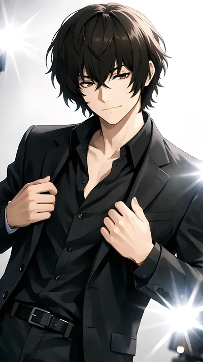 Anime character as model dazai ai