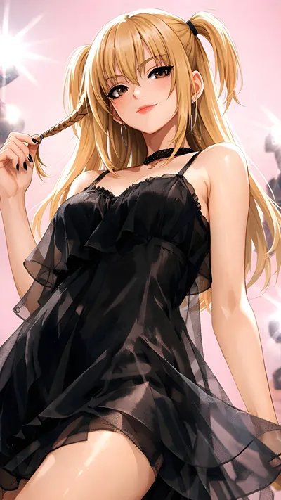 Anime character as model Misa  ai