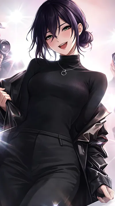 Anime character as model reze ai