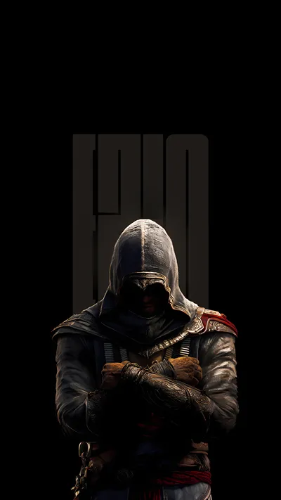 Ezio mobile wallpaper composition