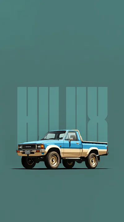Toyota Big Boys minimal wallpappers