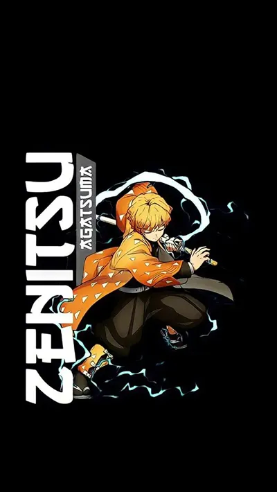 Zenitsu from Demon slayer 