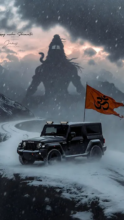 Maha Shivaratri har har Mahadev Thar wallpaper