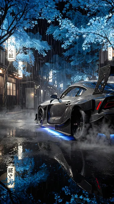 Toyota Supra wallpaper 4k