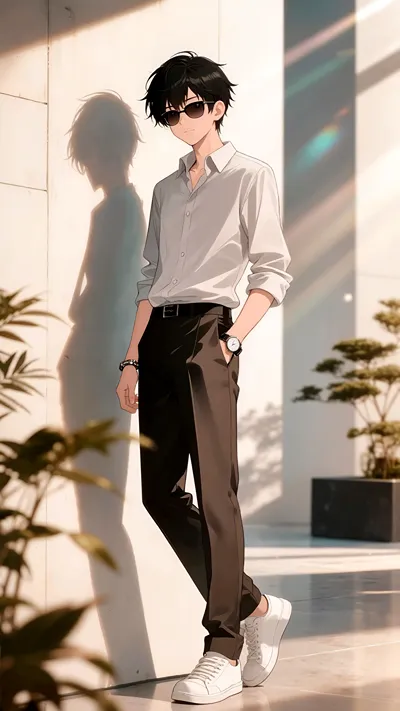 Anime boy Fashion Vibe