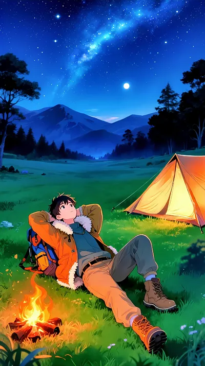  Serenity Under the Stars 🌌⛺