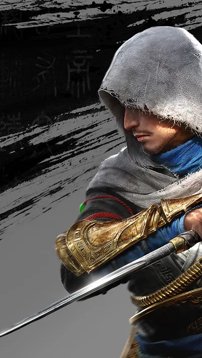 Assassin Warrior Hooded Wallpaper 4K Dark Stealth Fighter Background