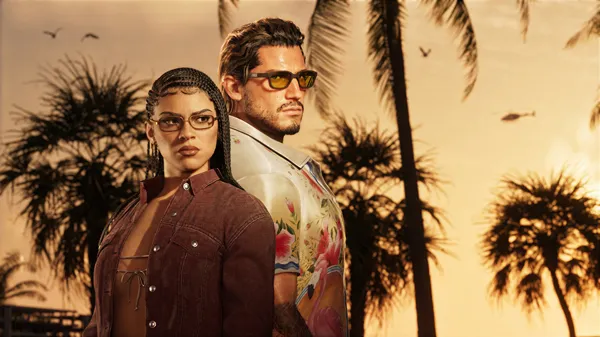 GTA 6 Inspired Couple Wallpaper 4K
