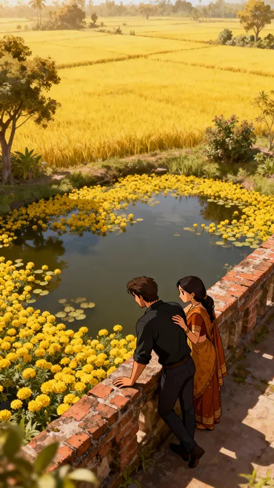 Wrapped in yellow rooted in love 